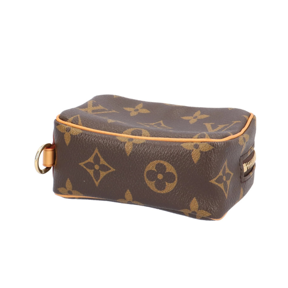 LOUIS VUITTON Authentic Brown Monogram Canvas Pouch - Picture 4 of 7
